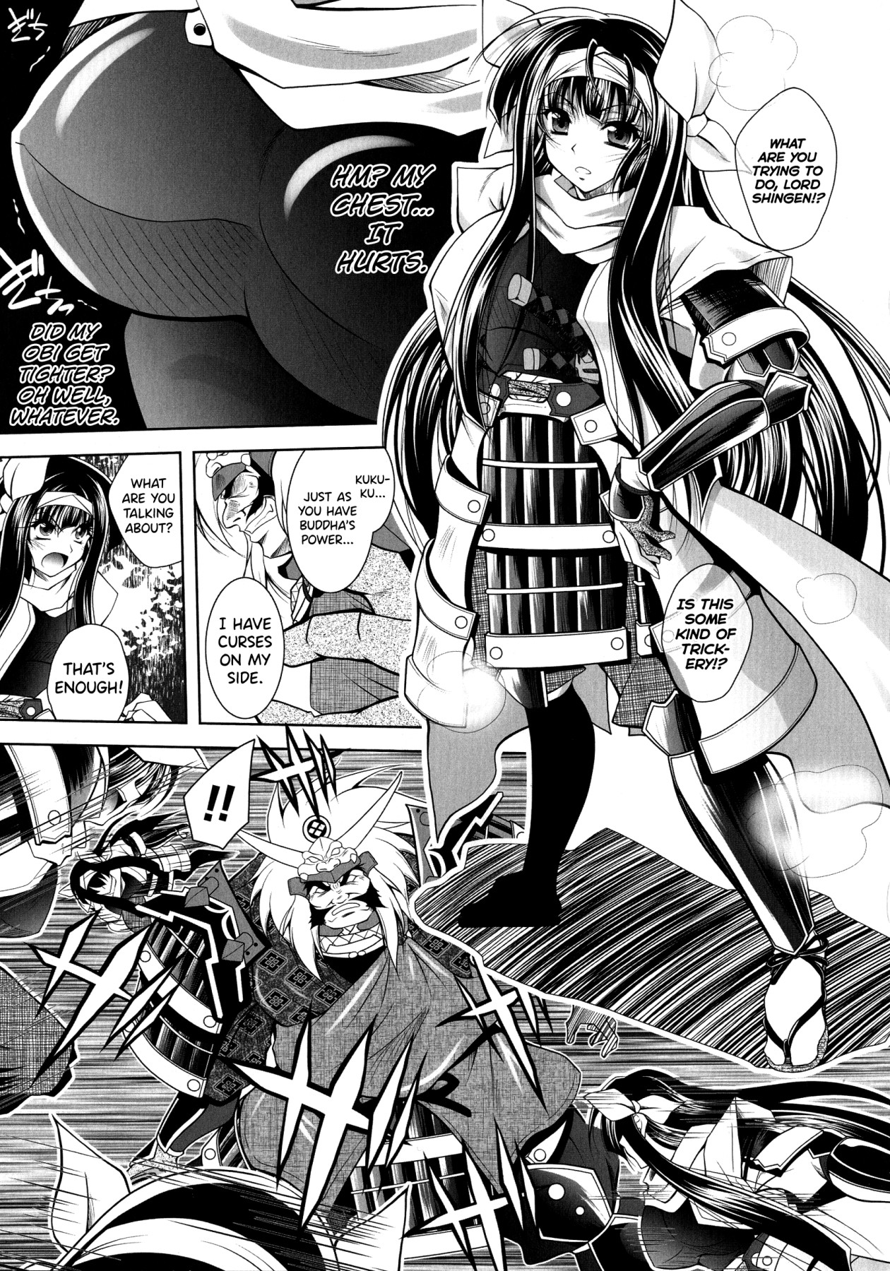 Hentai Manga Comic-Who's the Real Man? The Peculiar Records of Kawanakajima Battle-Read-21